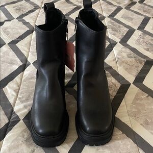 Sam & Libby Black Ankle Boots